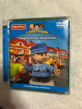 💖4/$25-Fisher-Price Little People Neighborhood Adventures DVD 2006 Kids Video